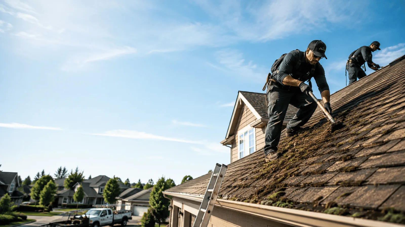 Roof Moss Removal in Venice, IL near me